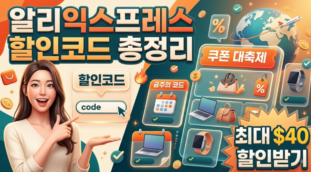 알리익스프레스 이번 주 할인코드 총정리…결제수단 할인까지 중복 적용 가능